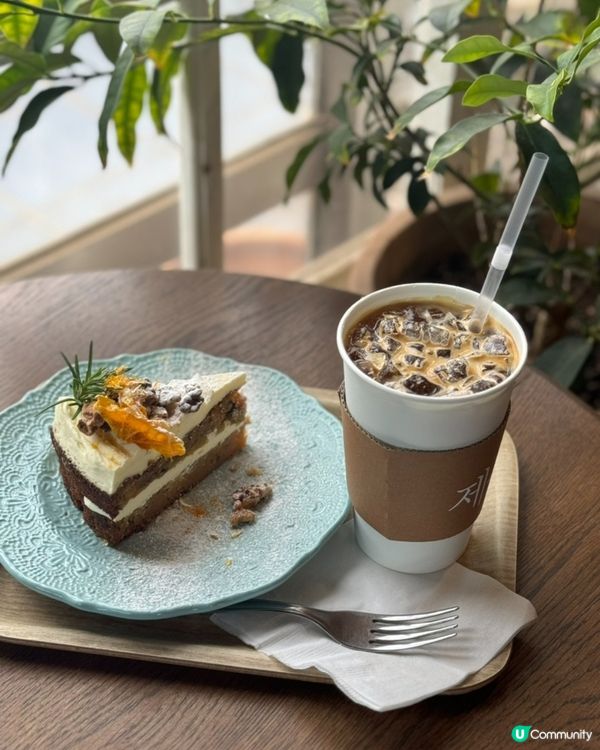 🇰🇷韓國濟州島海邊隱世Café推薦💯必食紅蘿蔔蛋糕‼️