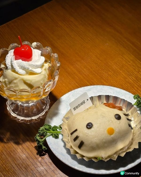 🇰🇷大邱必打卡！超卡哇伊Hello Kitty甜點咖啡廳🍮