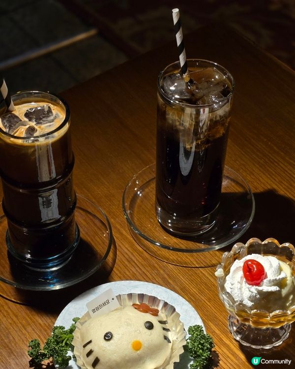 🇰🇷大邱必打卡！超卡哇伊Hello Kitty甜點咖啡廳🍮