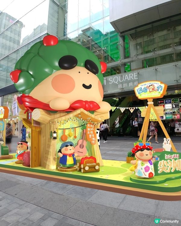  夏日限定｜「粗眉」藝術展登場！三大打卡＋限定店＋免費風扇