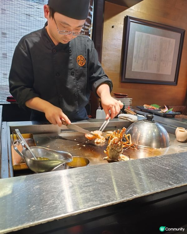 秋田鐵板燒二人餐！🤤 灣仔高質撐枱腳！