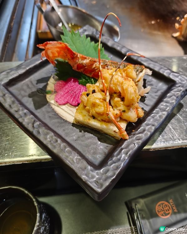 秋田鐵板燒二人餐！🤤 灣仔高質撐枱腳！