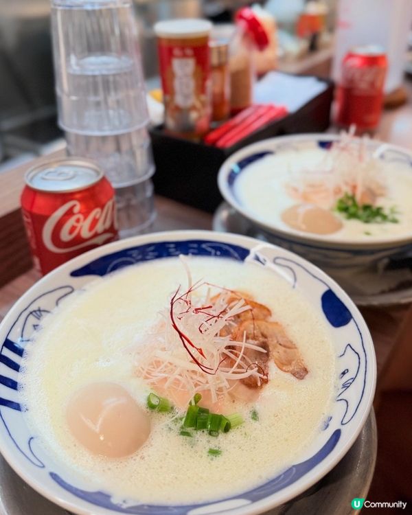 牛頭角雞白湯拉麵🤤！11小時熬煮超濃郁！🍜