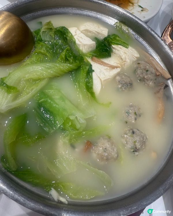 鯪魚球豆腐生菜煲