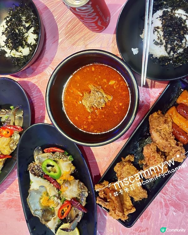 ❝卡米菲．放題❞🦀醬油蟹任食！爆膏到癲🤤！