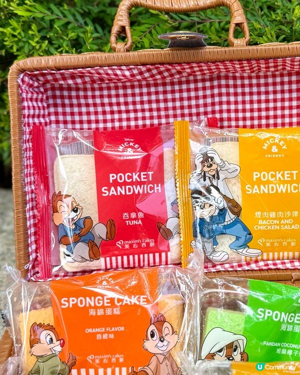 🍰美心西餅「同 Mickey&Friends😍去野餐🧺」