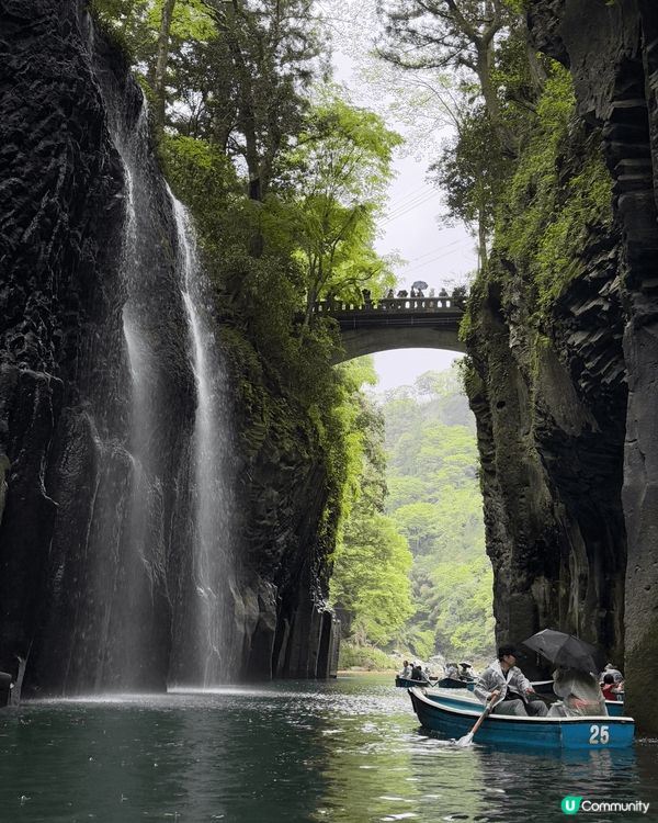 去福岡，真係必定要去高千穗峽划船！