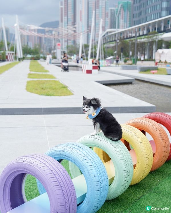 啟德新開嘅海濱花園真係好靚💕