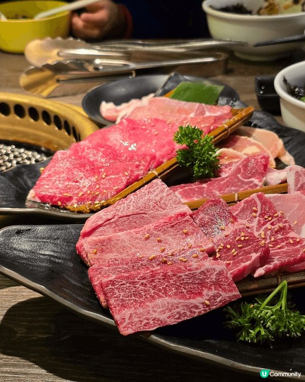 康怡廣場牛角午市燒肉套餐幾抵食，座位闊落，燒肉又有質素👍🏻...