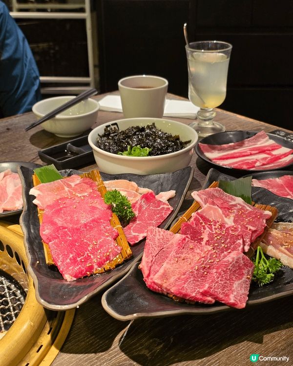 康怡廣場牛角午市燒肉套餐幾抵食，座位闊落，燒肉又有質素👍🏻...