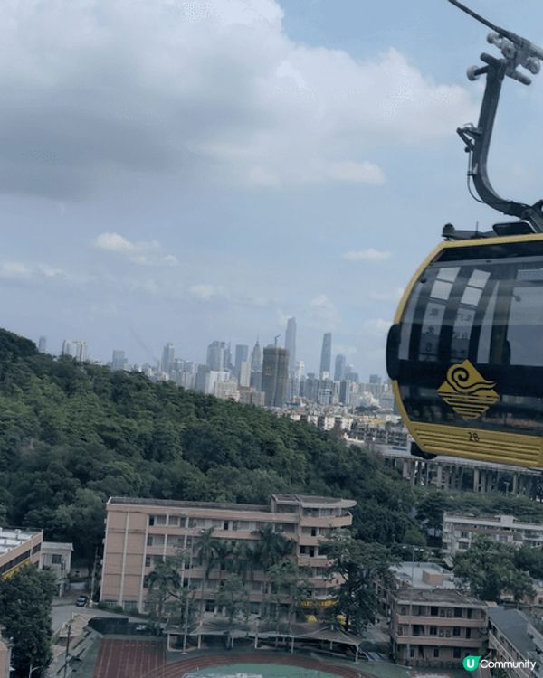 咁多次去廣州, 都係第一次影廣州地標五羊石, 第一次乘吊車即...