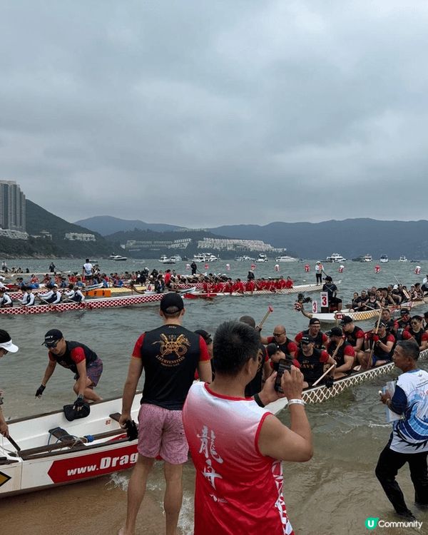 2025年5月31日端午節當日, 我與家人到赤柱正灘觀賞龍舟...
