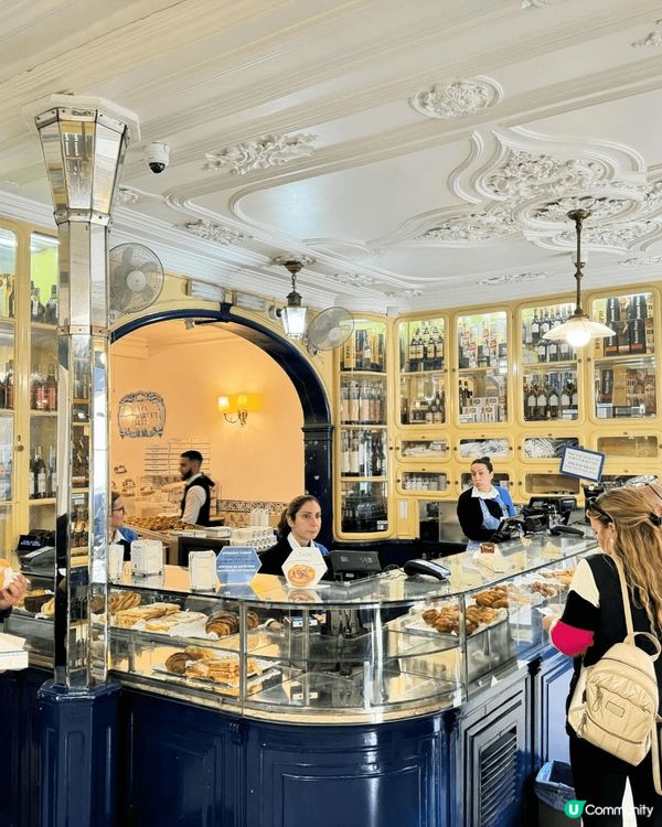 圖片拍攝於一間位於葡萄牙里斯本貝倫區的葡萄牙蛋撻創始店，是很...