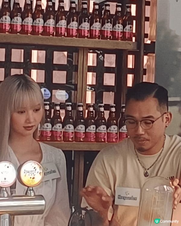 Hoegaarden 新出的cocktail 啤酒，超有果味...