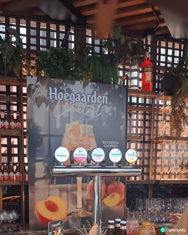 Hoegaarden 新出的cocktail 啤酒，超有果味...