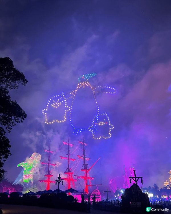 珠海長隆海洋王國有許多必玩的熱門項目，以下是一些推薦的精彩體...