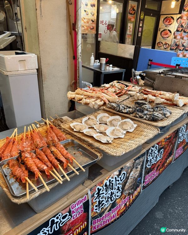 短短東京5日之旅，吃當地海鮮美食，遊覽熱鬧街道，雖然帶點微雨...
