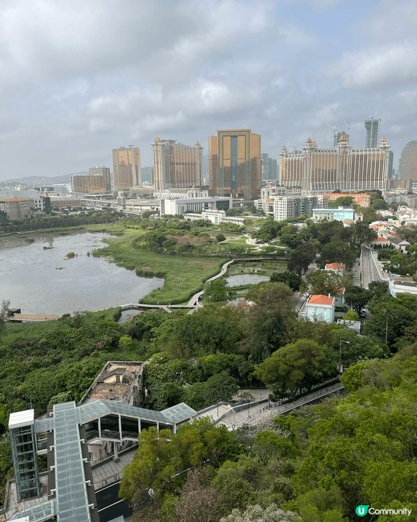 澳門另類遊，大潭山步行徑，可由官也街附近小電梯上，風景迷人！...