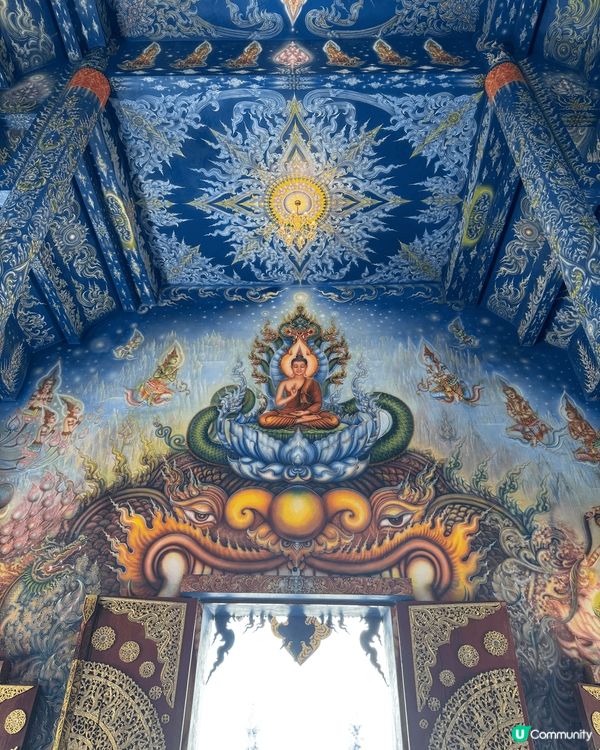 Rong Suea Ten Temple（龍爪寺）位於泰國清...