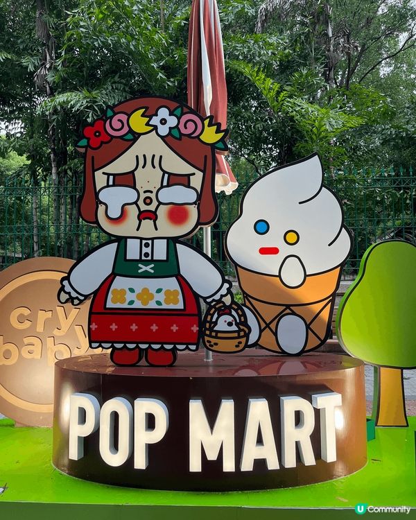 澳門舉行了與Popmart漫遊澳門的活動,喺澳門的街頭巷尾擺...