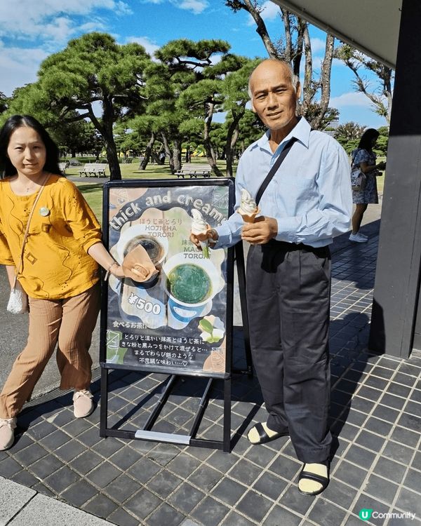 頭一張和朋友參加了江門澳門二日旅行團，第二張我請爸爸吃東京雪...