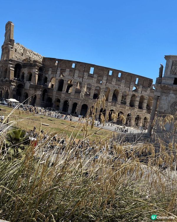宏偉的羅馬鬥獸場， 埸內地底機關重重， 是野獸與人類撕殺的血...