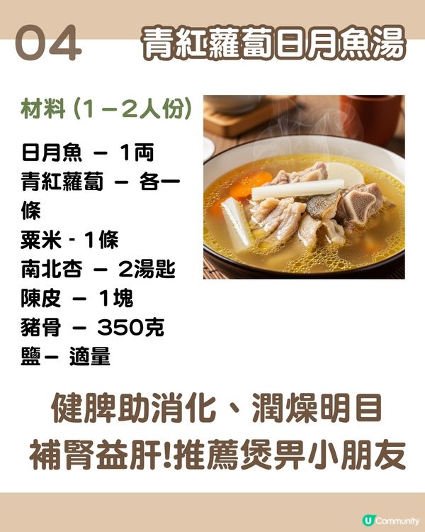 補腦明目/改善鼻敏感必備！6款日月魚湯食譜大公開 3類人忌食！