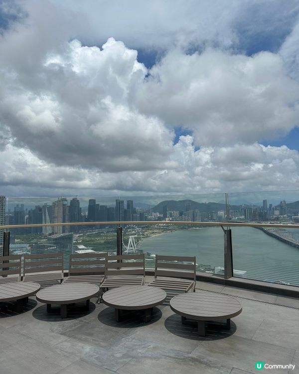 深圳瑞吉酒店體驗👍🏻💯天台酒吧夠chill