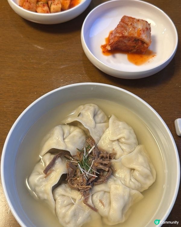 🌟《米芝蓮指南》2025推薦｜首爾北村 · 手工餃子湯