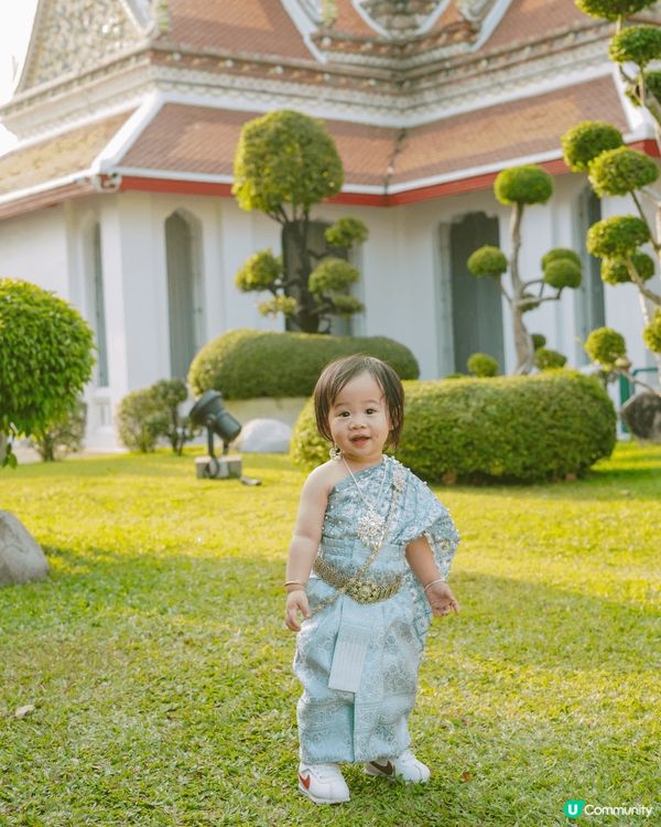 1歲BB着泰服去泰國影相？攻略黎啦！