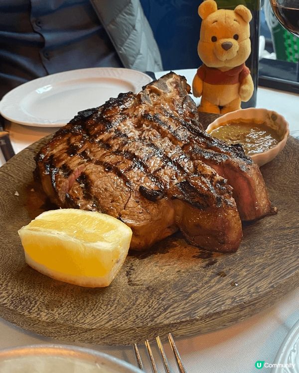 意大利佛羅倫斯黑松露意大利粉同牛扒，真係好好味 ，香港吃不到...