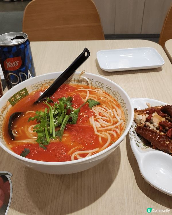 【#免費食】米線陣麻辣番茄湯麻椒雞米線及番茄梳打套餐1️⃣2...