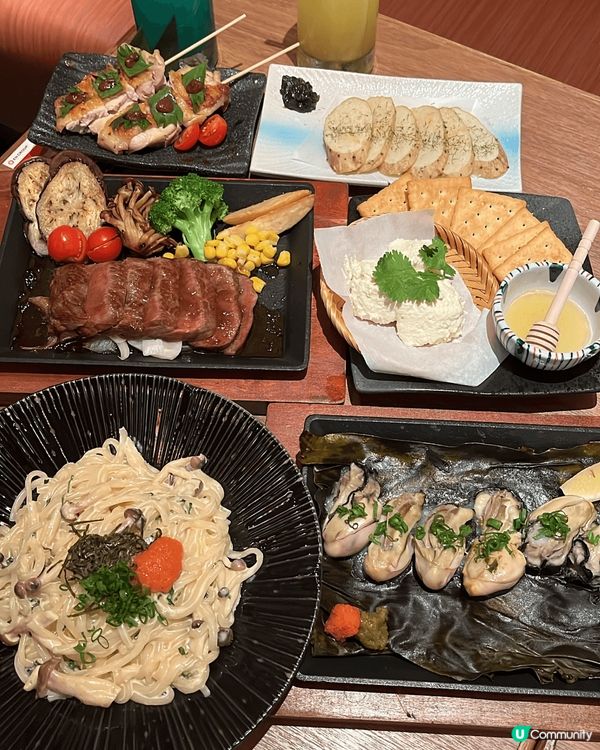 灣仔利東街新開日式居酒屋—「笑宴」，環境超有和風feel～有...