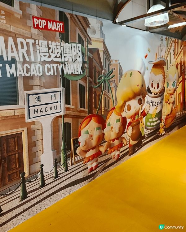 Labubu同Crybaby等pop mart明星，期間限定...