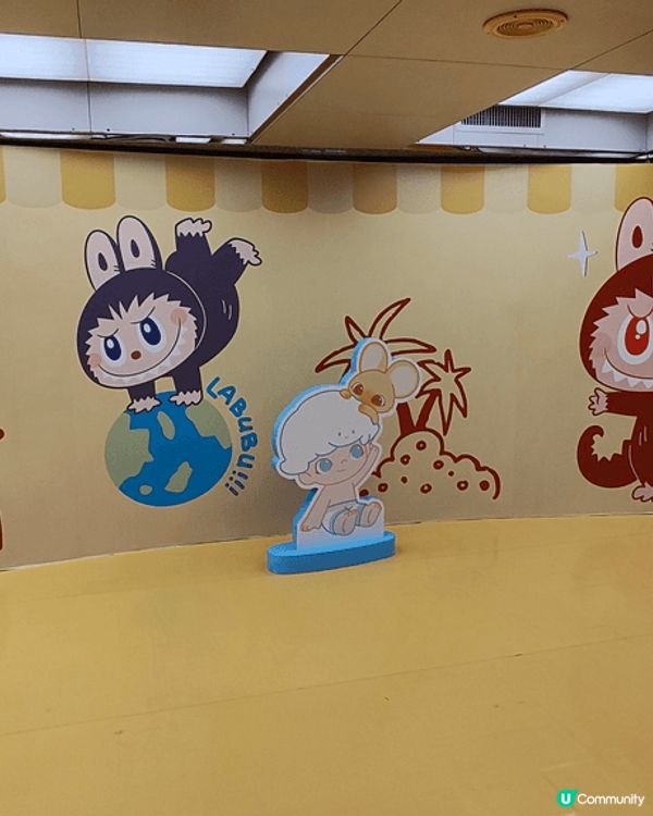 Labubu同Crybaby等pop mart明星，期間限定...