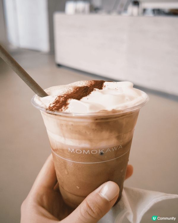 之前去澳門飲左咖啡，叫momokawa，