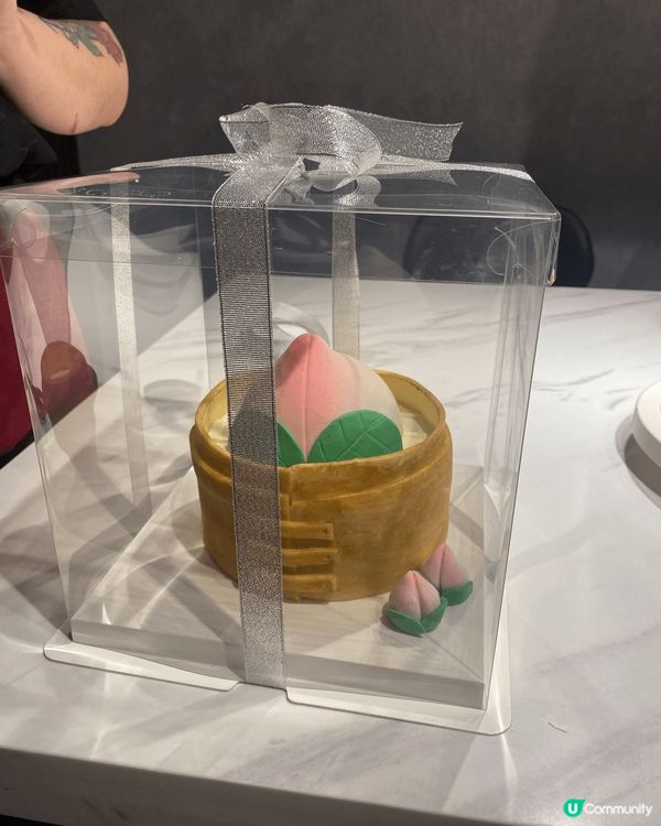  《吸睛壽桃蛋糕》慶奶奶70大壽🎂