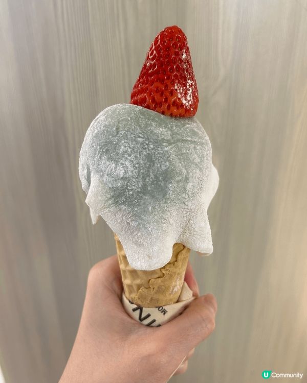 深圳福田Coco Park新開了一間賣雪糕和大福的店，推介這...