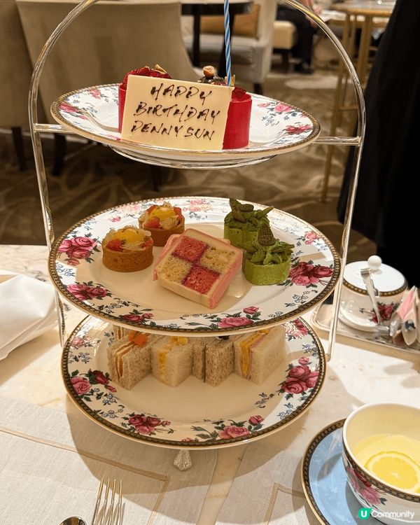 甜蜜慶祝：廷廊的浪漫下午茶之旅❤️