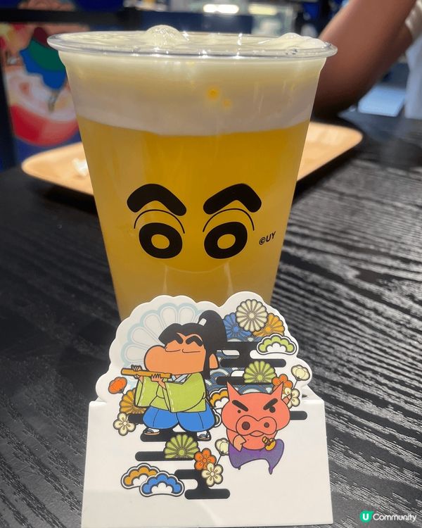 去咗睇得完嘅蠟筆小新展覽，入面有呢啲特色嘅嘢食好好味，仲要好...