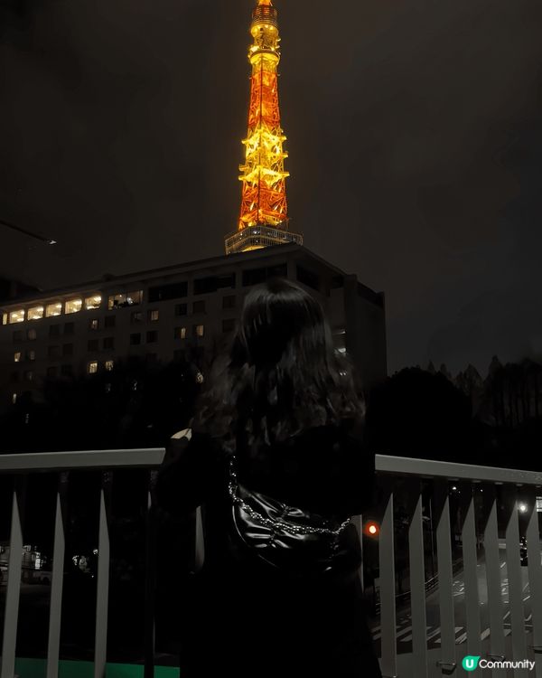 呢個係行向東京鐵塔既天橋和公園，算係小眾打卡點，唔需要同人逼...