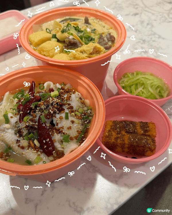 麻辣酸菜魚，又麻又酸，超級開胃