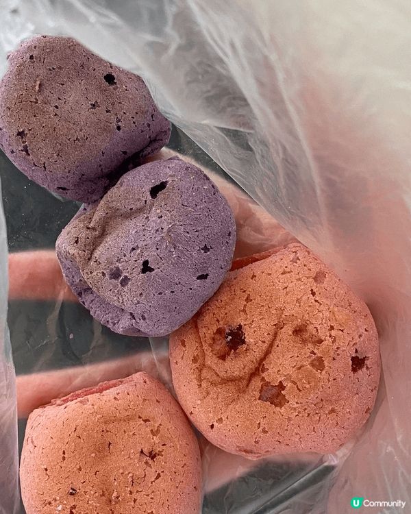 荃灣出晒名超值$1元粒嘅麻薯波波，熱食很軟糯，薄荷朱古力很出...