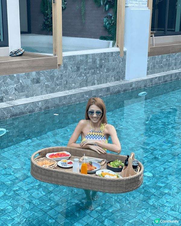 空晨光中的奢華儀式感 | SHAN別墅「漂浮早餐」體驗☀️