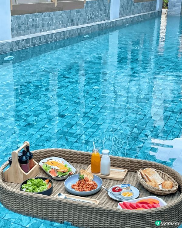 空晨光中的奢華儀式感 | SHAN別墅「漂浮早餐」體驗☀️