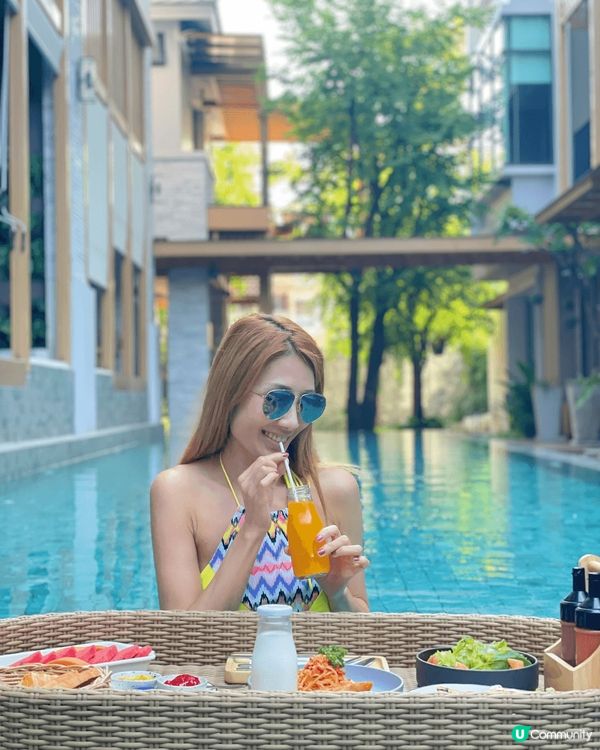 空晨光中的奢華儀式感 | SHAN別墅「漂浮早餐」體驗☀️