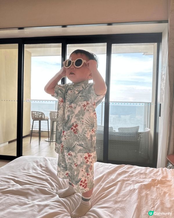 今個夏天第一個下水禮，這幾天去了惠州雙月灣洒店旅遊，天氣很好...