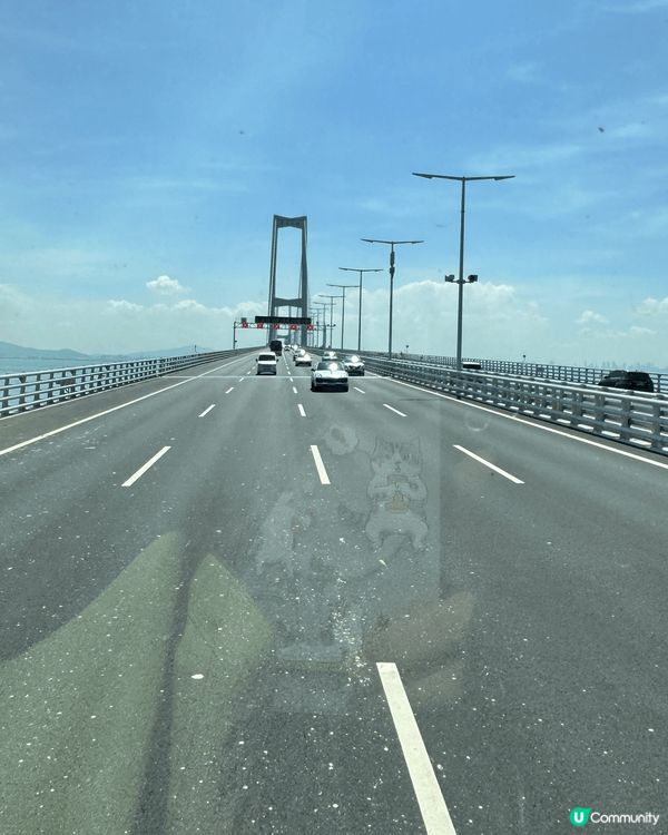 深中通道初體驗！🤩 坐穿梭巴勁爽！🚌💨