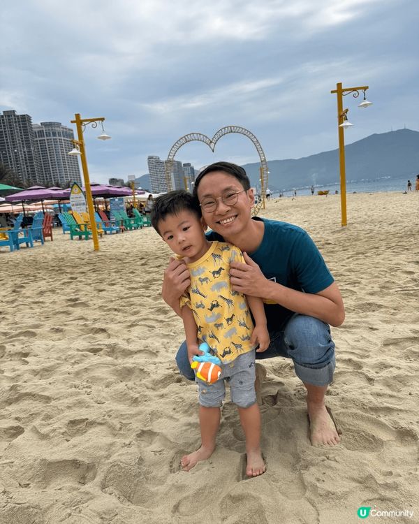 越南🇻🇳美溪沙灘D沙真系超級無敵幼好舒服😌不過超級多人🤣🤣雖...