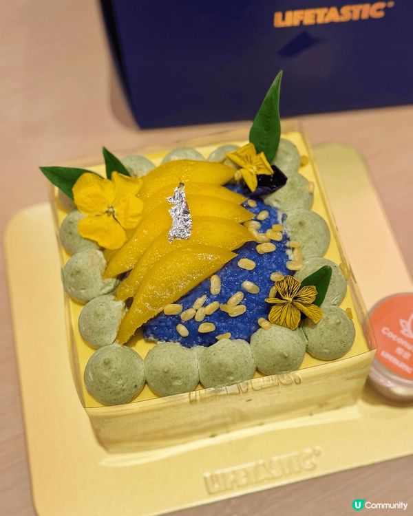 🇹🇭泰國風情！🥭芒果糯米飯蛋糕🎂